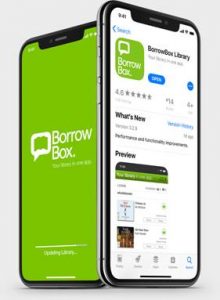 Borrowbox app and logo