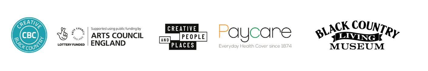 This project is supported by Creative Black Country as part of Arts Council England’s Creative People and Places National Portfolio programme, The Black Country Living Museum and Paycare.